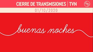 Cierre de transmisiones - TVN | 01/10/2020