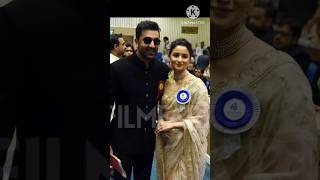 Ranbir Kapoor with Alia Bhatt award #ranbirkapoor #aliabhatt #whatjhumka #song #viral #ytshorts