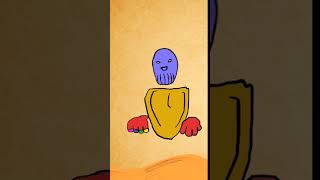 thanos came back #thanos #animation #trending