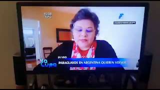 La cónsul Celia Cañete en el programa La Lupa