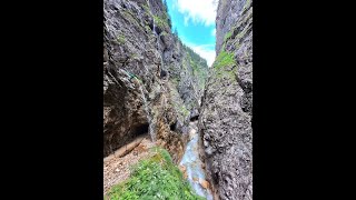 Höllentalklamm - Wanderung zum & durch den Höllentalklamm (Grainau - Hammersbach) (Zugspitz-Massiv)