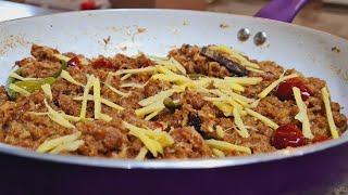 pyaaz qeema | sabut masala ka qeema | beef mince recipe @TheFusionKitchenary