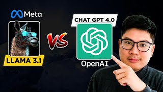 Llama 3.1 vs. ChatGPT 4o