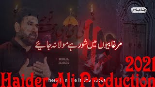 Murghabion Mein Shoor hy Mola Na Jaye Raza abbas New Noha 2021