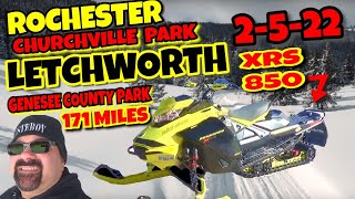 Rochester To Letchworth: 2022 Renegade XRS 850  2-5-22