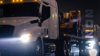 2023 BABY - P&S Transport - Life of a Flatbed Truck Driver