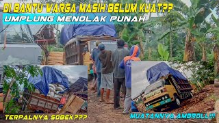 nafas tua jiwa muda, truk umplung nekat muat berat,hingga bak kayu hampir patah!!!