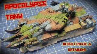 Border Models 1/35 Command & Conquer Apocalypse Tank - Full Build Part 3 - Build Update & Detailing