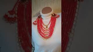 🇺🇦Українське коралове намисто "Етношик". Ukrainian coral necklace "Ethnoshick"