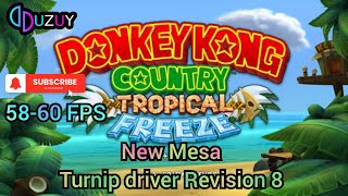 58-60 FPS Playable | Donkey Kong Country Tropical Freeze | Uzuy mmjr Emulator on android.