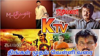 Ktv Movies (Jun-24 to Jun-28) Full List