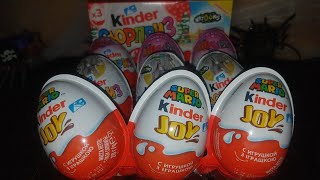 #SuperMario Nintendo Kinder Joy surprise,Natoons VV 20 Новогодний сюрприз, Розовая сборка APPLAYDU