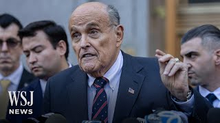 Rudy Giuliani Misses Deadline to Surrender Assets | WSJ News