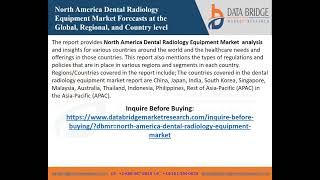 north america dental radiology equipment market