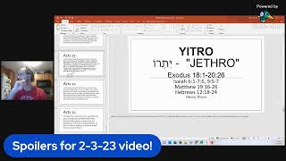 12-9-23 Preparing Yitro Commentary Part 2