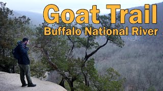 Goat Trail to Big Bluff - Hiking a sheer bluff in the Arkansas Ozarks!