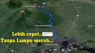 Jalan pintas menuju ke Cepogo Boyolali dari arah Prambanan Jogja via Kayumas - Musuk