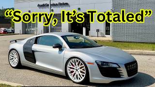 AUDI DEALER REFUSED TO FIX MY R8 AND I ALMOST CRASHED