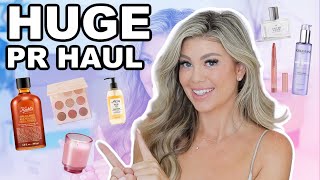 HUGE PR HAUL UNBOXING 😍 | NEW BEAUTY LAUNCHES!