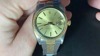 Rolex Datejust Ref. 16013 Review