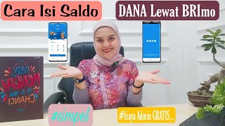 Cara Top Up DANA di Aplikasi BRIMO Terbaru || simpel banget