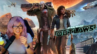 Star Wars Outlaws with Woke-Ray Girl