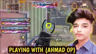 Ahmad Op In My TDM Match | Challenge With CuteGirl🤣 | Pubg Mobile