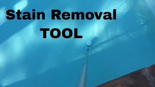 How to Use STAIN TOOL on Pole