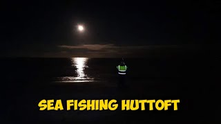 Sea fishing UK Huttoft Bank East Coast