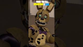 Telling SPRINGTRAP a Joke