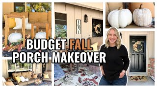 BUDGET FALL PORCH MAKEOVER