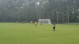 Luke hits a screamer in the rain! Raleigh, NC - 10/16/21