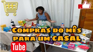 COMPRAS DO MÊS DE JULHO PARA UM CASAL + DICAS DE PRODUTOS E QUANTO GASTAMOS