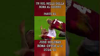 Jose Holebas Goal For As Roma Vs Internazionale in 2014/2015 #roma #forzaroma