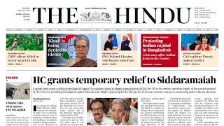 20 August 2024 | The Hindu Newspaper Analysis | Daily Current Affairs | Today's Current Affairs