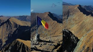 Vârful Moldoveanu (2.544m), Munții Făgăraș (Filmare aeriană 4K #DeasupraMuntilorRomaniei)