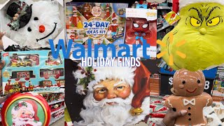 WALMART CHRISTMAS SHOPPING VLOG 2024!! | HOLIDAY FINDS | CHRISTMAS DECORATIONS 2024