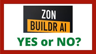 ZonBuildr AI Review - Legit Software?