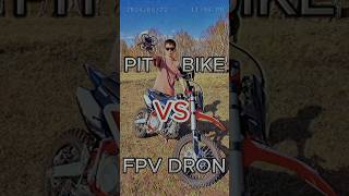 Питбайк vs fpv дрон #pitbike  #питбайк  #эндуро