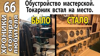 Идеи для мастерской. Обустройство токарного рабочего места