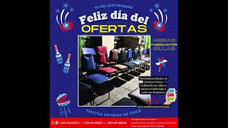 🚀 ¡Aprovecha las promociones de fiestas patrias en muebles! ¡Garantía incluida! 🔝+569 66386028