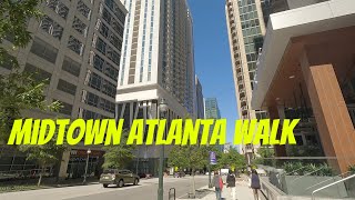 Atlanta Walk : Tech Square to Midtown via W Peachtree St | October 2023