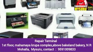 Repair  printer, laptop, photocopier machine, plotter & toner cartridge refilling.