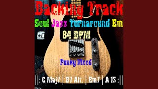 Backing Track Soul Jazz Turnaround in Em