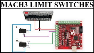 КОНЦЕВЫЕ ВЫКЛЮЧАТЕЛИ USB-КОНТРОЛЛЕРА MACH3, ЧАСТЬ 30. ПОСЛЕДОВАТЕЛЬНАЯ ПРОВОДКА ДЛЯ ОСИ Z