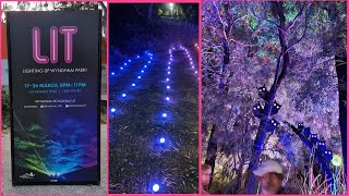 Experiencing the Laser Lights Show | LIT 2023 Wyndham Park Werribee