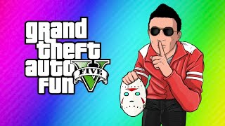 (Fixed Audio) GTA 5 Online Funny Moments! (Switching Bodies with H2O Delirious!)