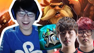 RUSH PLAYS WITH SK TELECOM IN KR RANKED! CLIMBING BACK TO CHALLENGER!