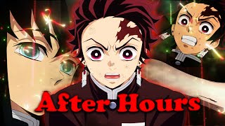 Demon Slayer「AMV/EDIT」- After Hours 4K (quick one)