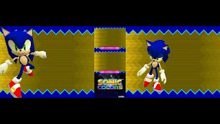 Sonic Colors Nintendo DS 2 player VS mode 60fps